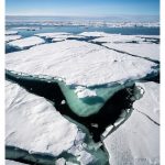 Pack ice near Greenland